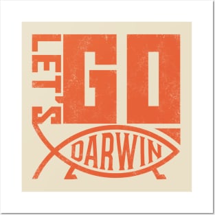 Let's Go Darwin Posters and Art